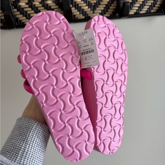 J.Crew Strappy Slide Sandals - Hot Pink - Size 8 - NWT - Picture 12 of 12